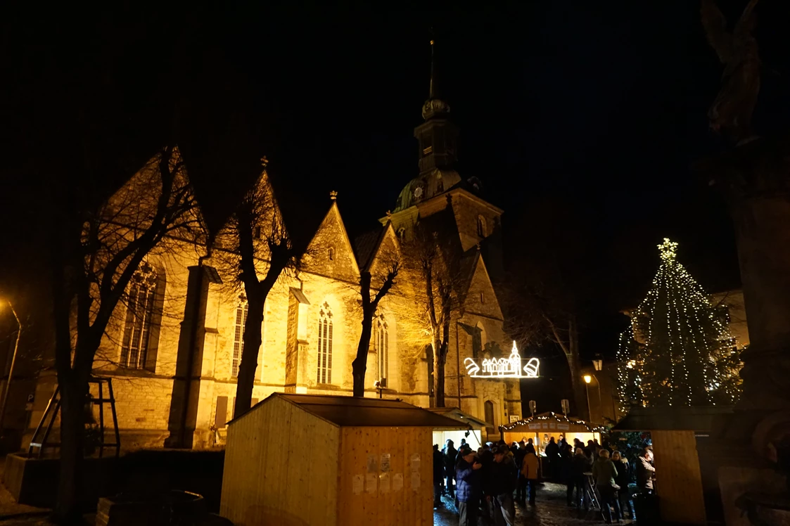 Wohnmobilstellplatz: Weihnachtsdorf 2018 - Wohnmobilstellplatz am Freibad in Bockenem