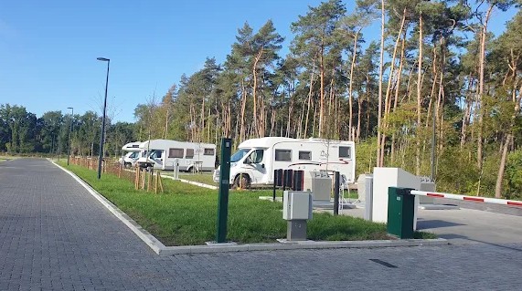 Reisemobilstellplatz - Limburg (België) - Camperparking Kattevennen - Tor Kattevennen