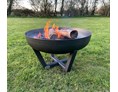 Wohnmobilstellplatz: Campfires welcome. We can provide them for you with the wood to burn. - Bonchester Bridge Riverside Park