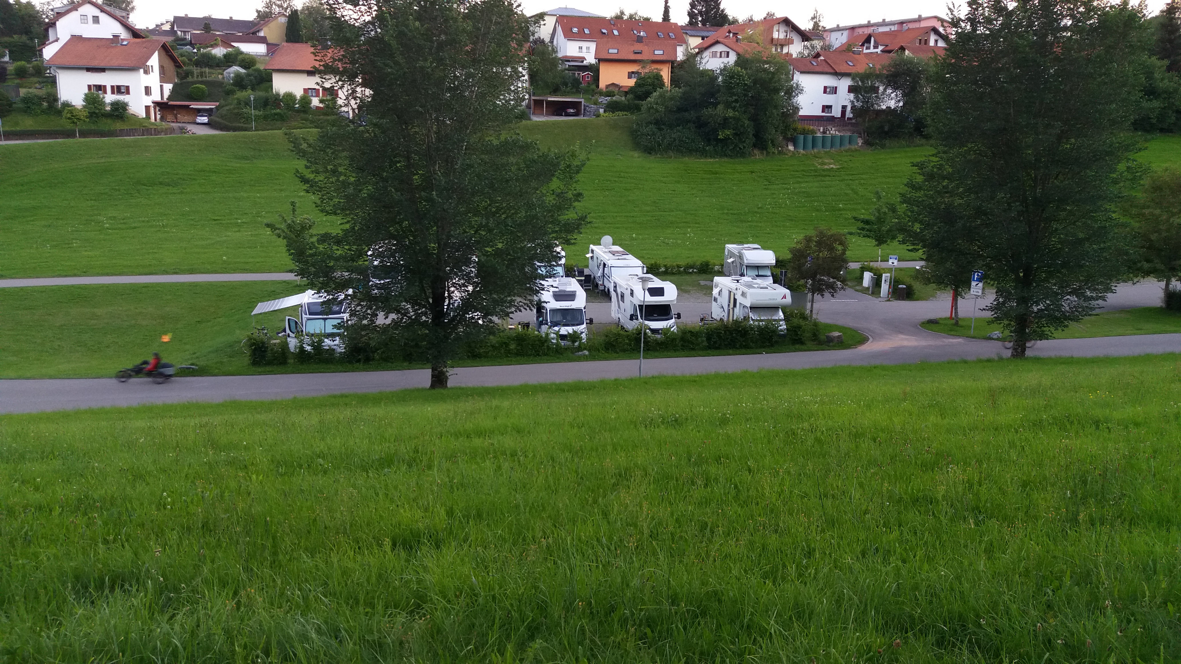 Reisemobilstellplatz - Ofterschwang - Wohnmobilstellplatz am Waldsee