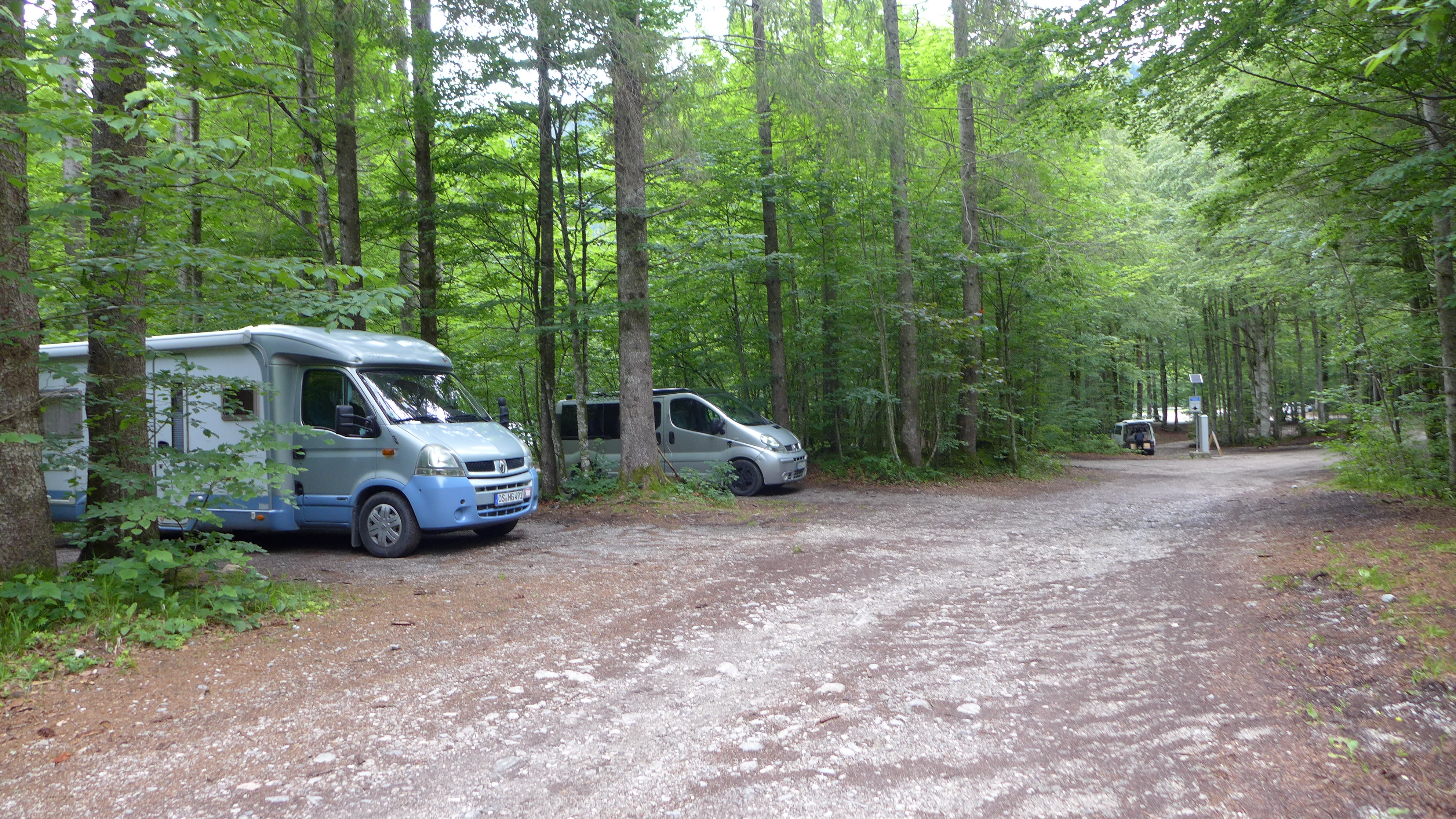 Area sosta per camper - Oberbayern - Nachtparkplatz Lenggries-Fall/Sylvensteinsee