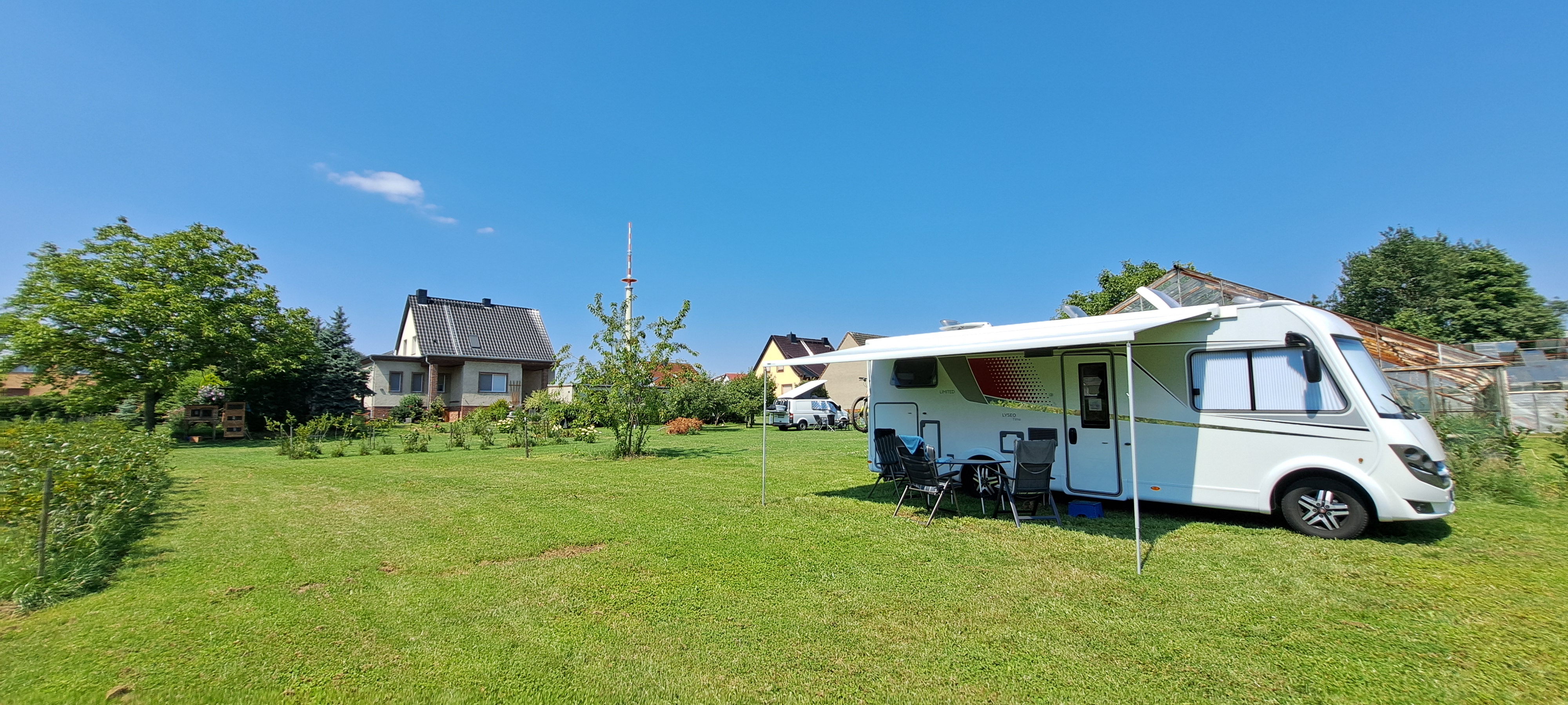 Reisemobilstellplatz - Lausitzer Seenland - Storchenblick