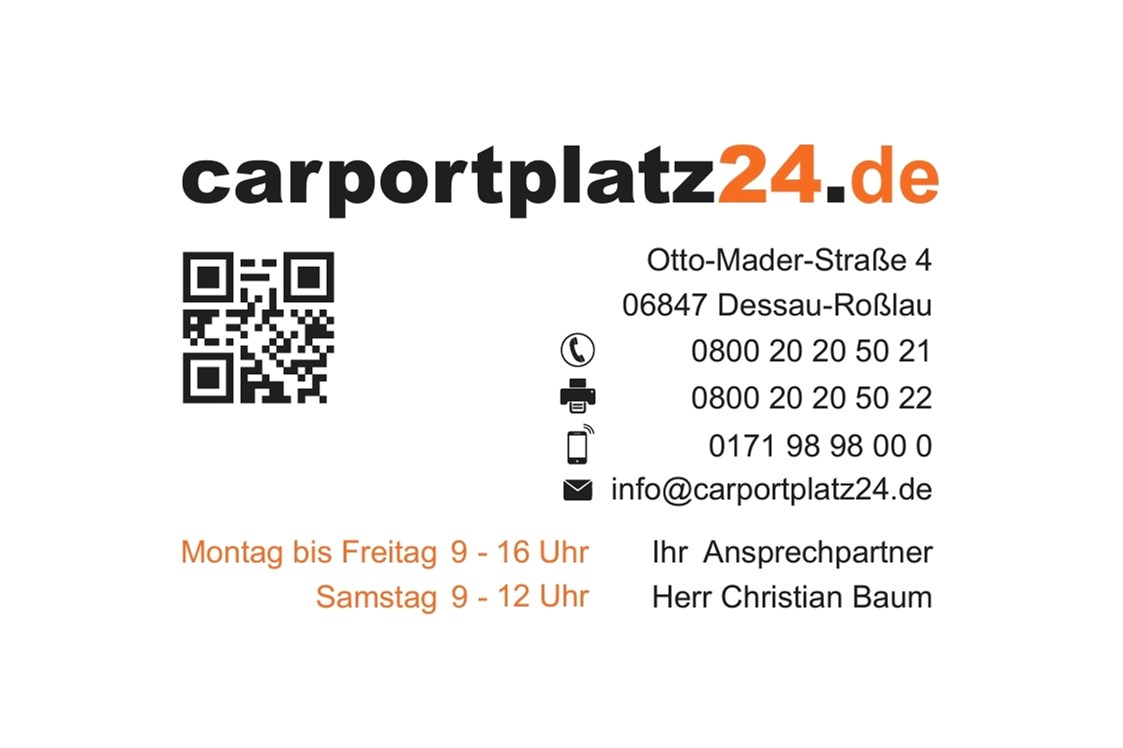 Wohnmobilstellplatz: Unsere Visitenkarte
 - carportplatz24.de