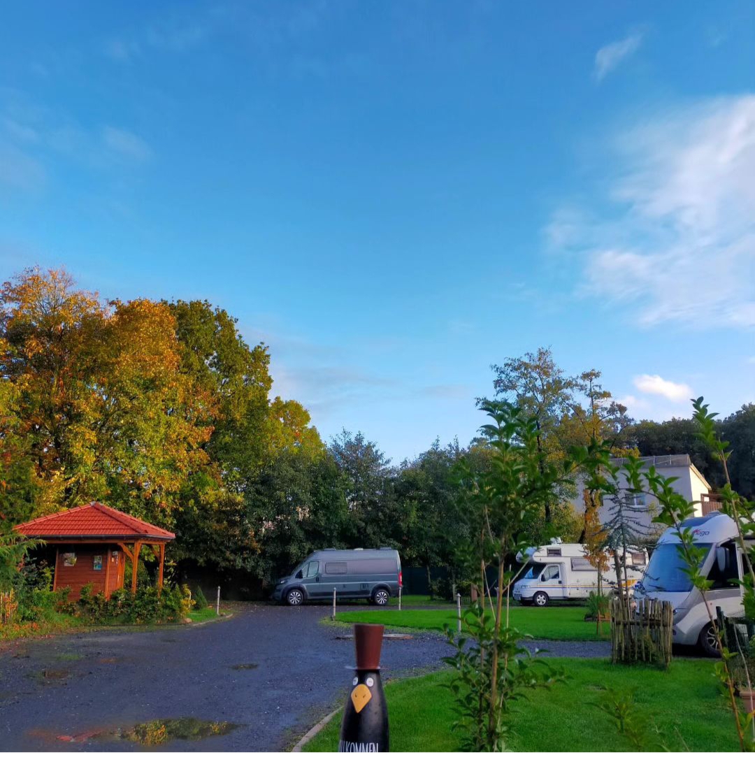kampeerplaats voor campers - Greven (Steinfurt) - Womostellplatz "An der Erholung"