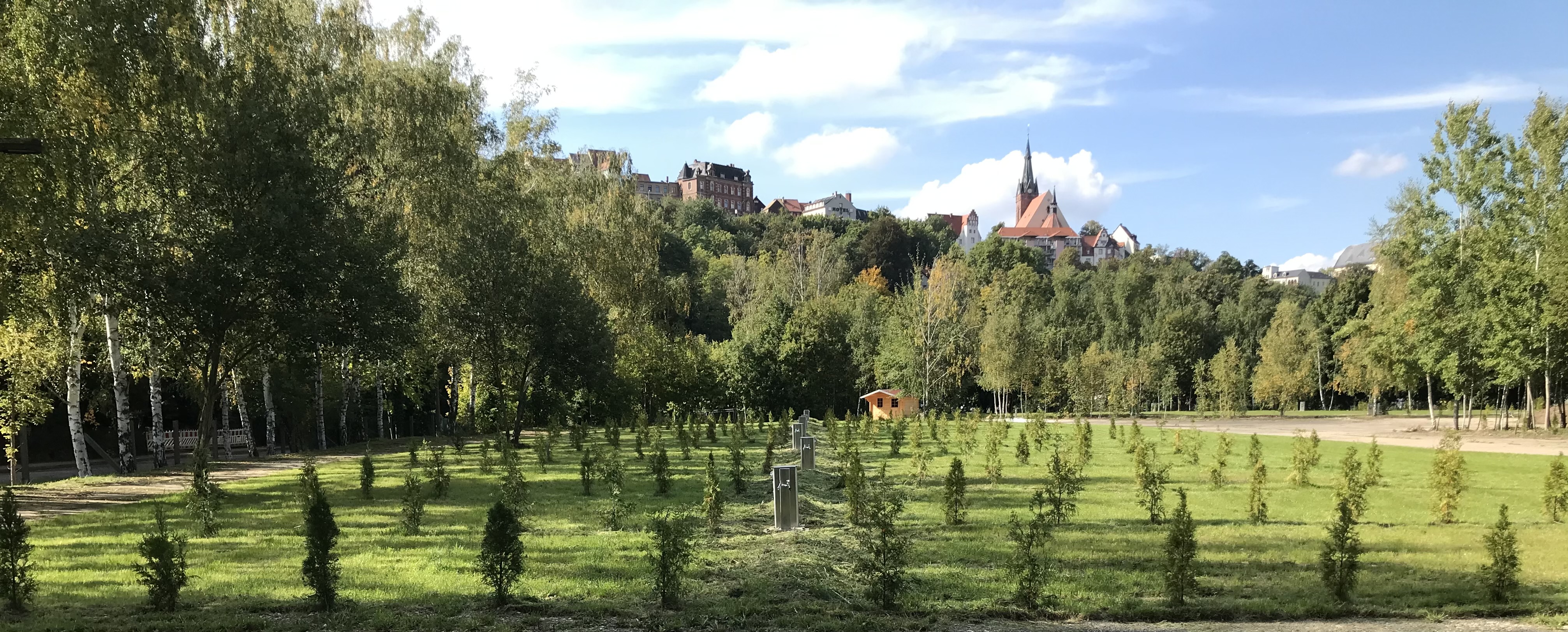 Place de parking pour camping-car - Geringswalde - Burgblick - Wohnmobilstellplatz Leisnig - Sachsen