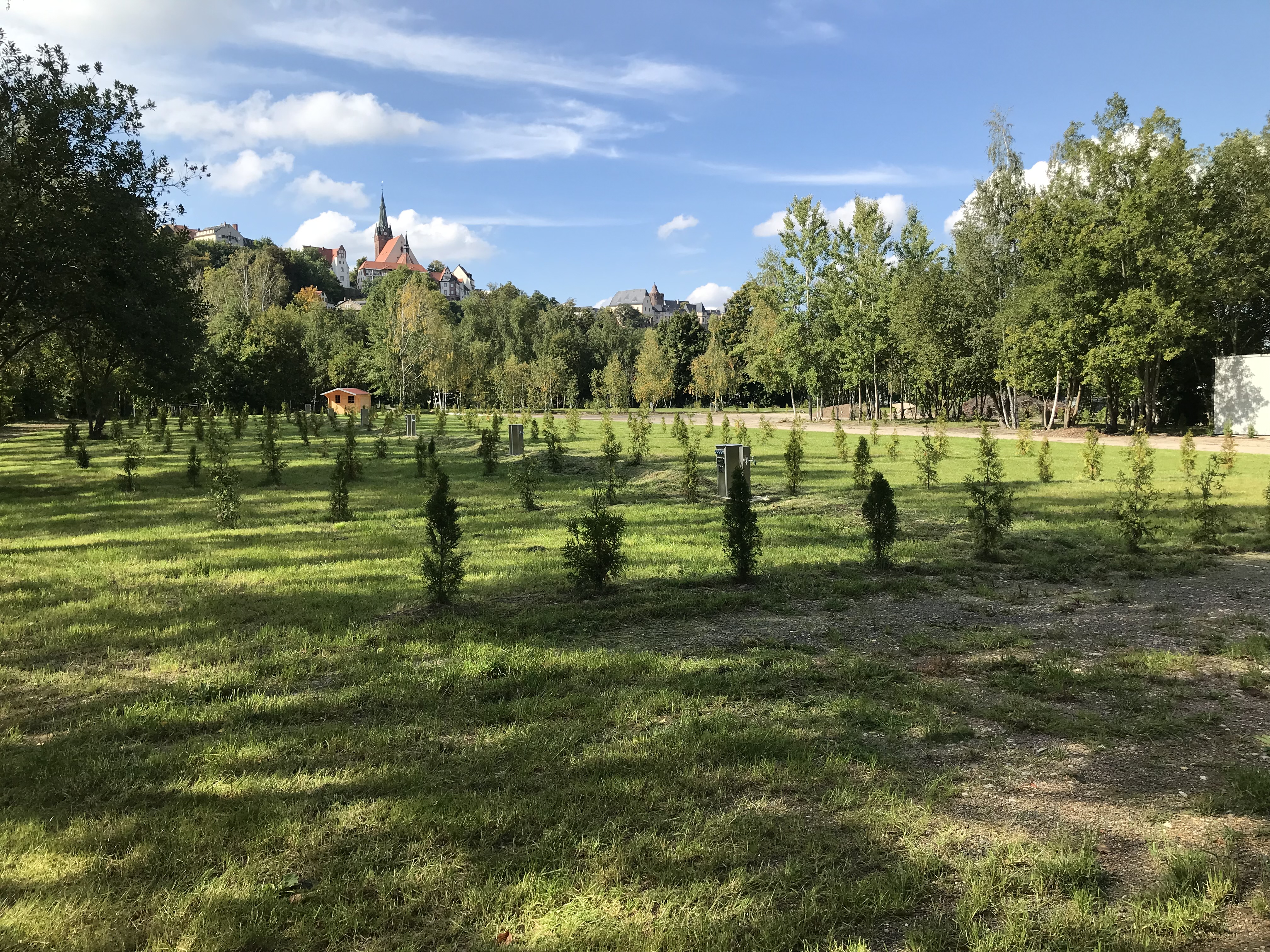 Place de parking pour camping-car - Geringswalde - Burgblick - Wohnmobilstellplatz Leisnig - Sachsen