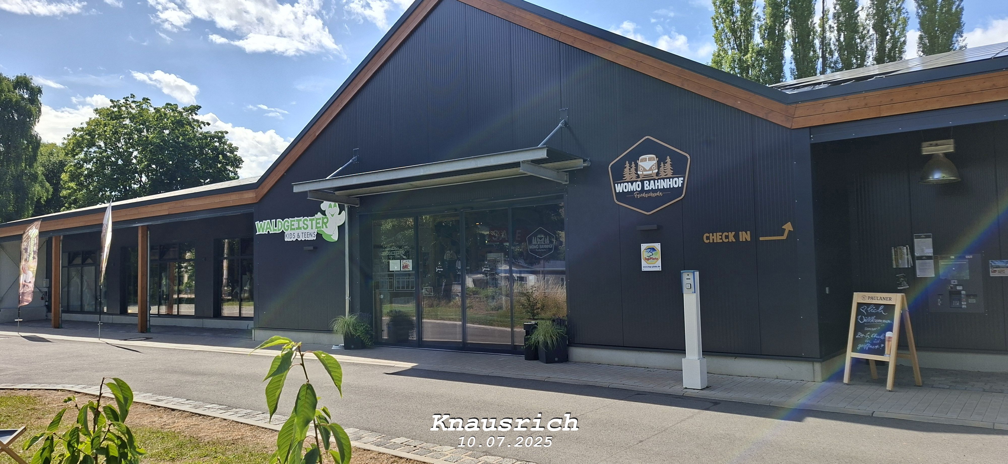 Wohnmobilstellplatz: WOMO Bahnhof Friedrichroda