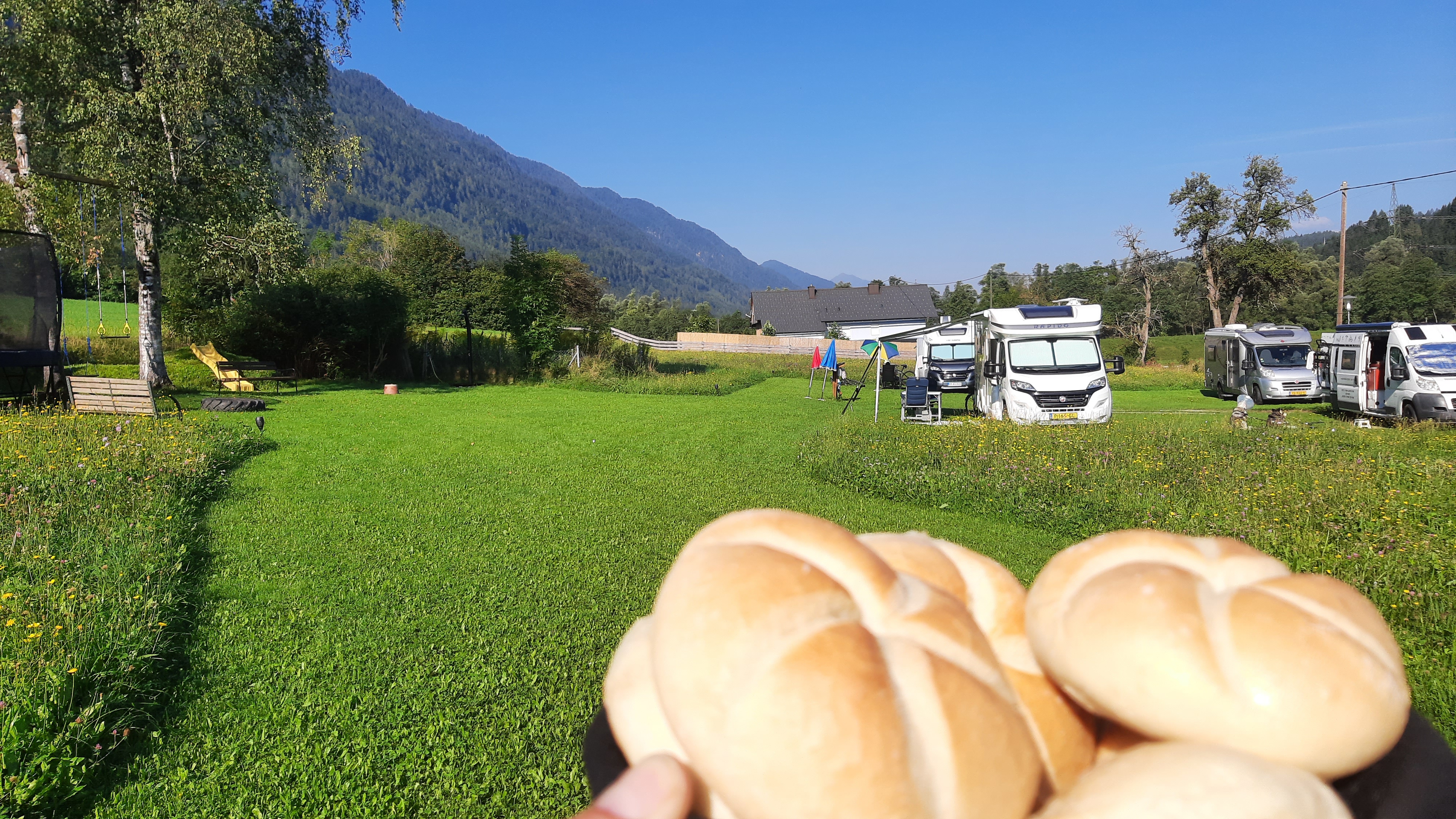 Wohnmobilstellplatz: Camperplatz Nampolach