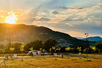 Wohnmobilstellplatz: Sunset - ECOCAMPING RURAL VALLE DE LA FUEVA