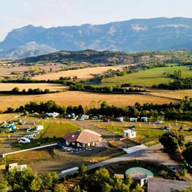 Wohnmobilstellplatz: Drone view - ECOCAMPING RURAL VALLE DE LA FUEVA