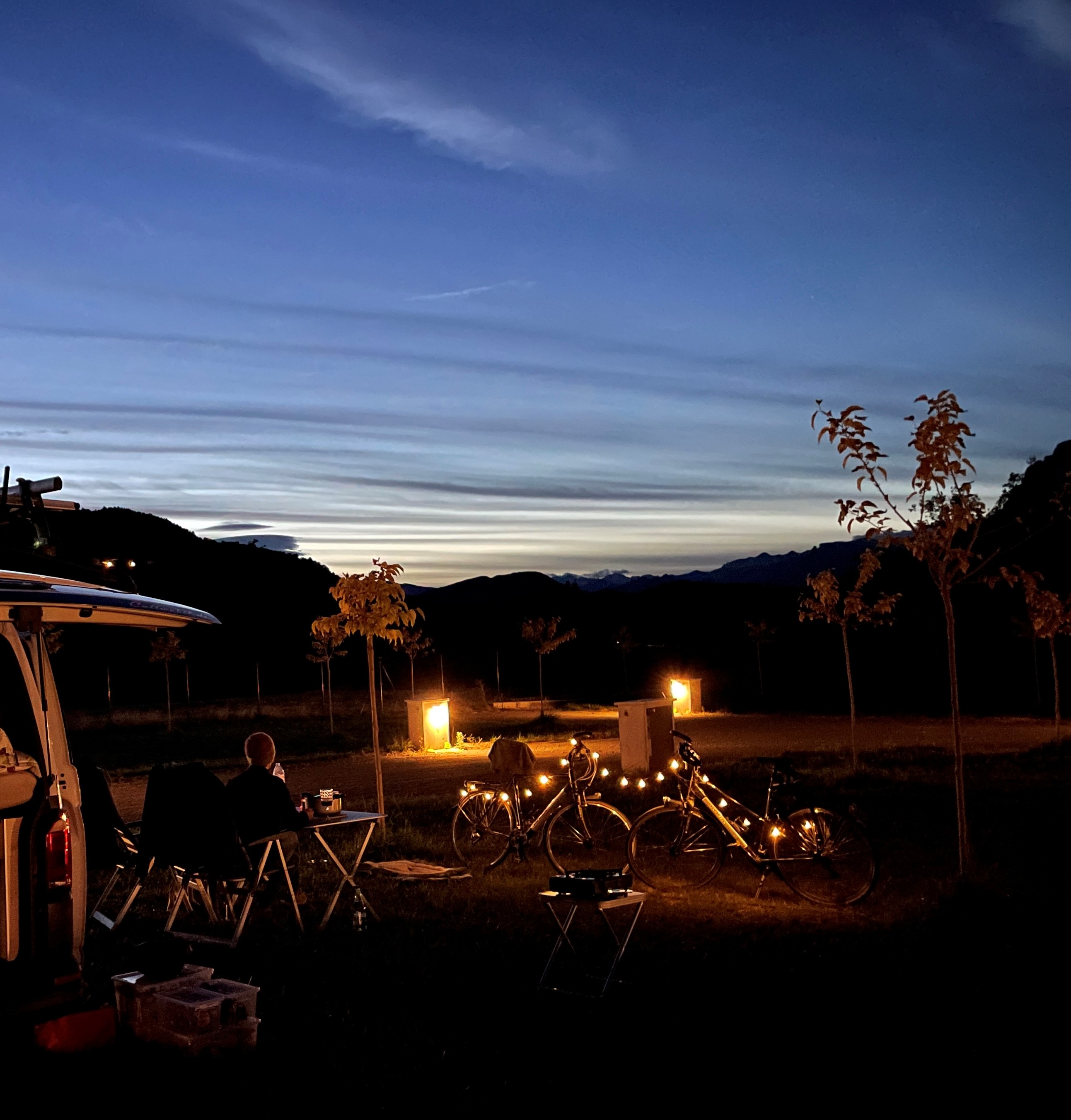 Reisemobilstellplatz: Nights in ecocamping - ECOCAMPING RURAL VALLE DE LA FUEVA