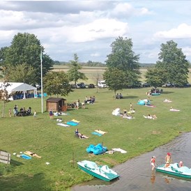 Wohnmobilstellplatz: Camping La plage à Autet en Franche-Comté - La Plage Autet