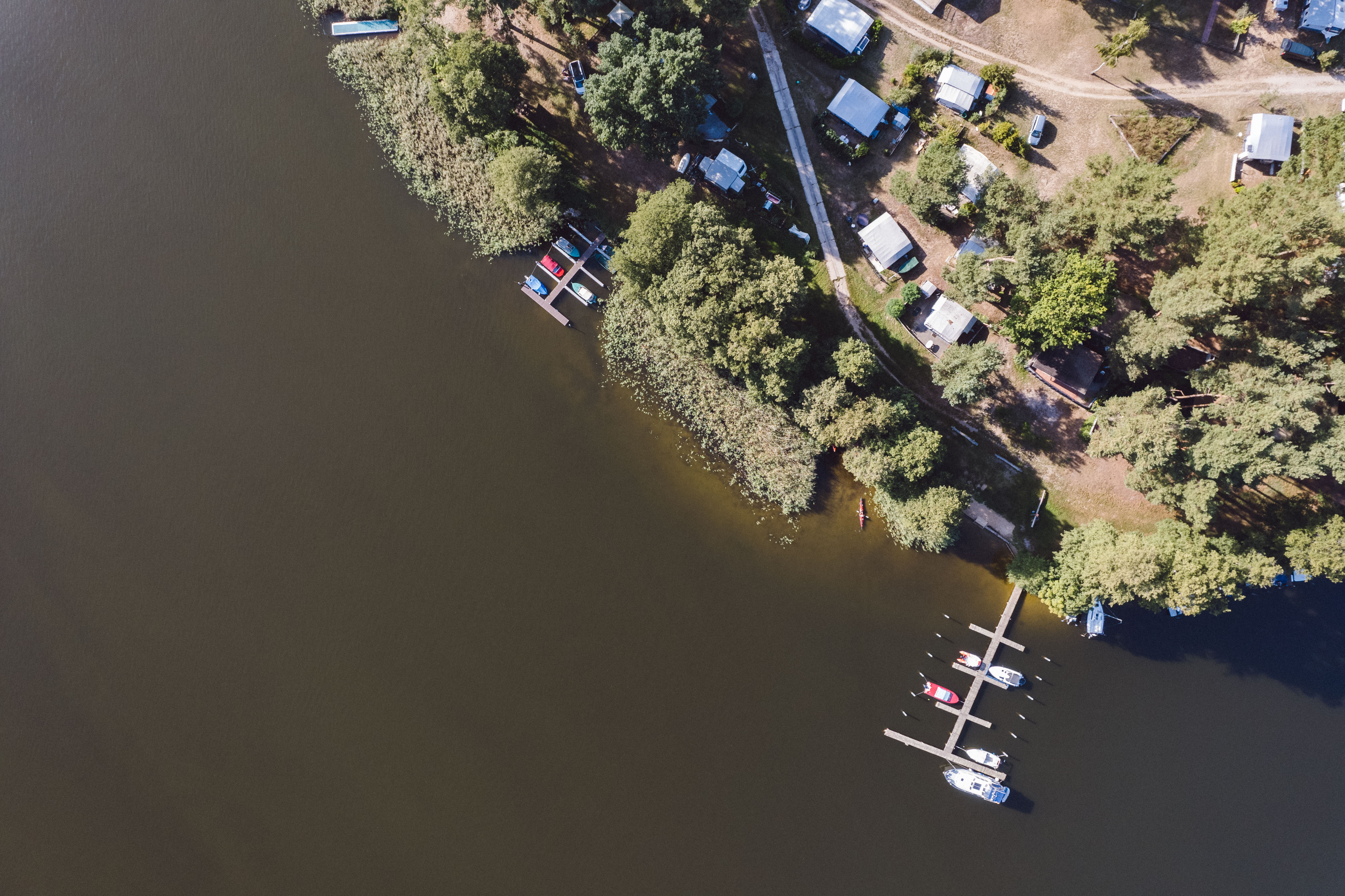 Wohnmobilstellplatz: Luftaufnahme Ahoi Camp Canow - Ahoi Camp Canow