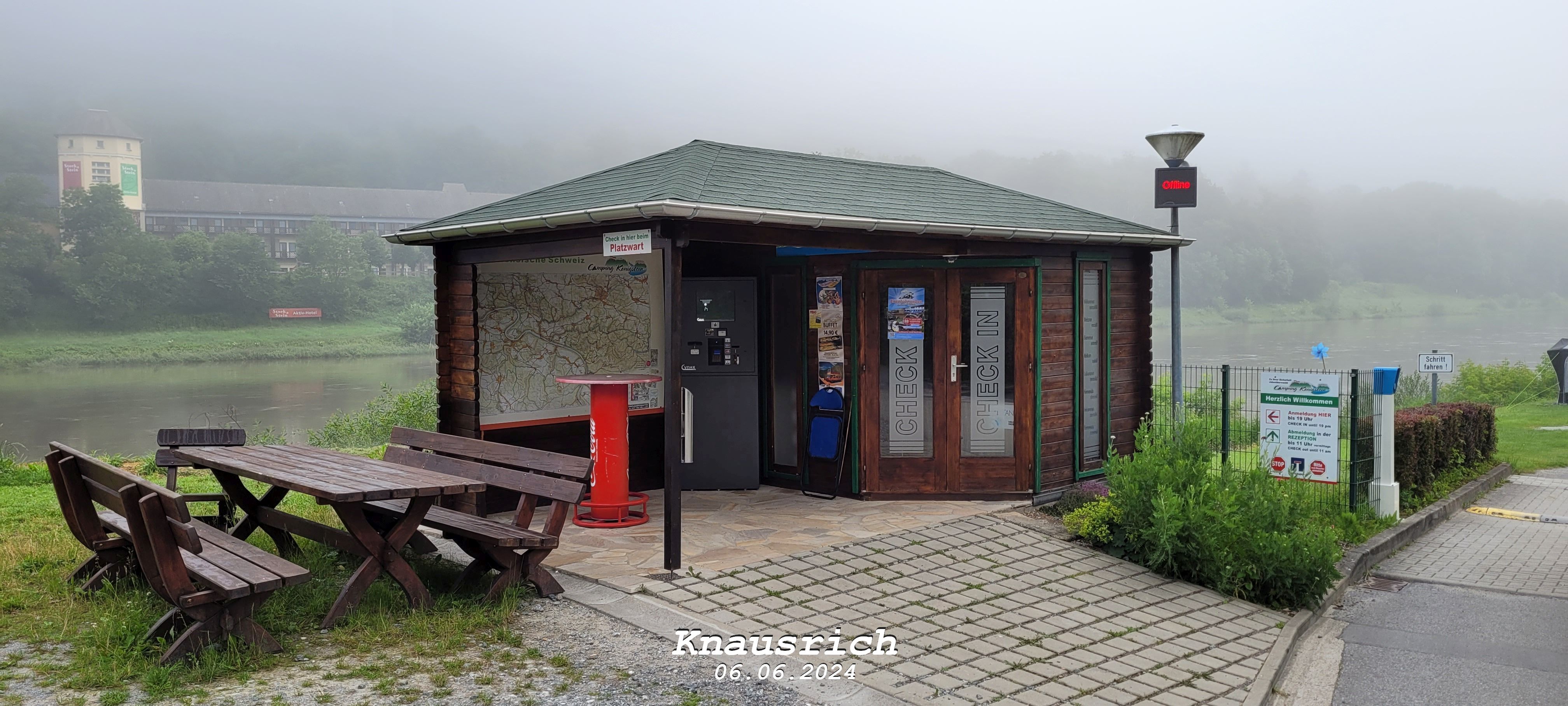 área camper - Huntířov - Camping Königstein