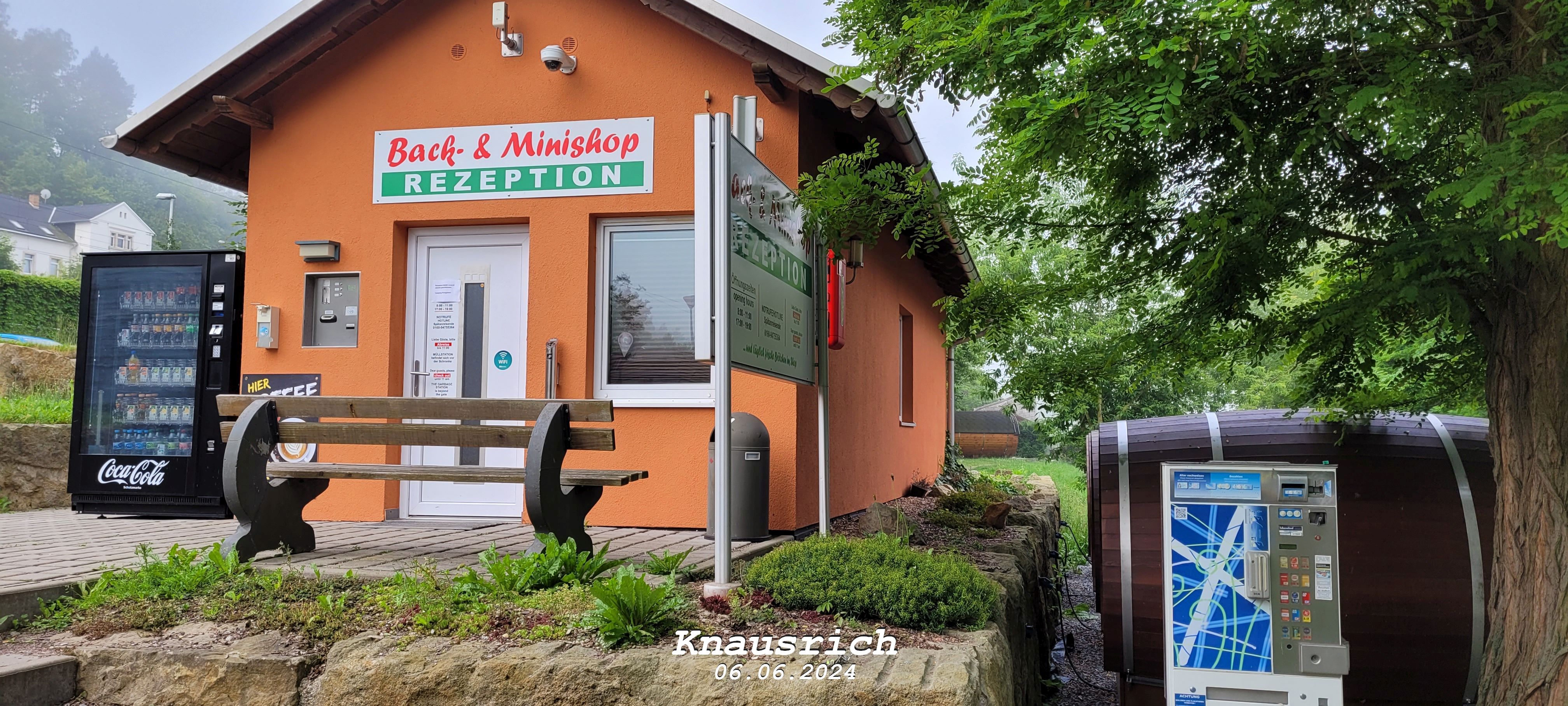 área camper - Huntířov - Camping Königstein