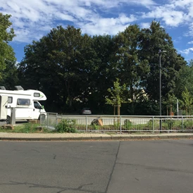 Wohnmobilstellplatz: Stellplatz am Markt