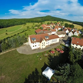 Wohnmobilstellplatz: Ansicht Campingplatz - Familien-Campingplatz Rhön Feeling