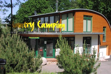 Wohnmobilstellplatz: Rezeption - Country Camping Tiefensee 