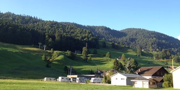 Reisemobilstellplatz - Umgebungsschwerpunkt: Fluss - Schweiz - Toggenburg, Alt St. Johann, Ochsenwis