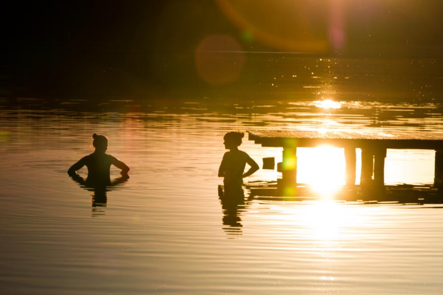 Wohnmobilstellplatz: Wohnmobilstellplatz am FKK Campingplatz am Rätzsee