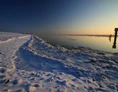 Wohnmobilstellplatz: Winterlandschaft Elbdeich - Stellplatz am Elbdeich