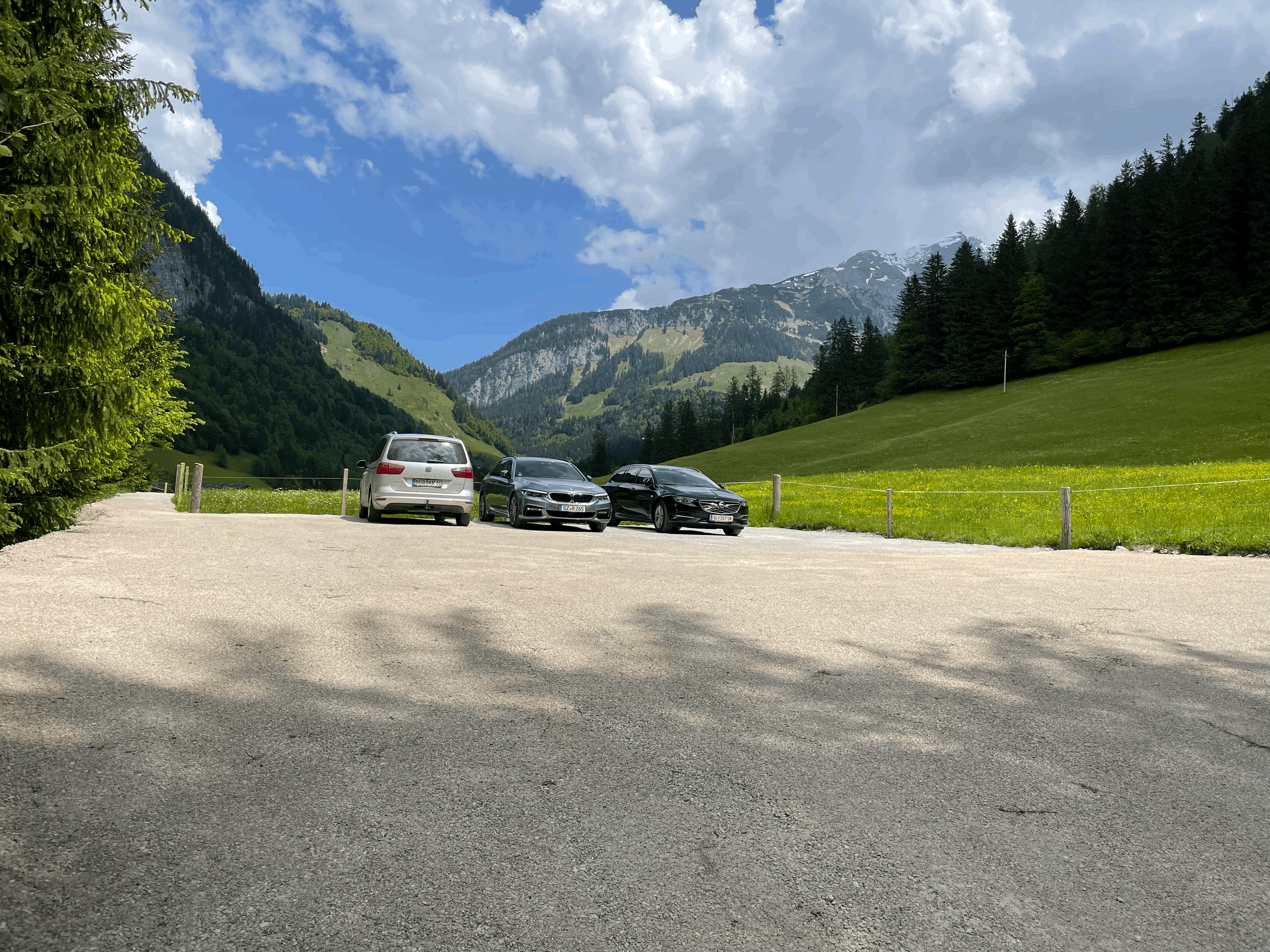 Reisemobilstellplatz - Inzell (Landkreis Traunstein) - Oder auf befestigtem Parkplatz - Naturplatz in mitten der Berge