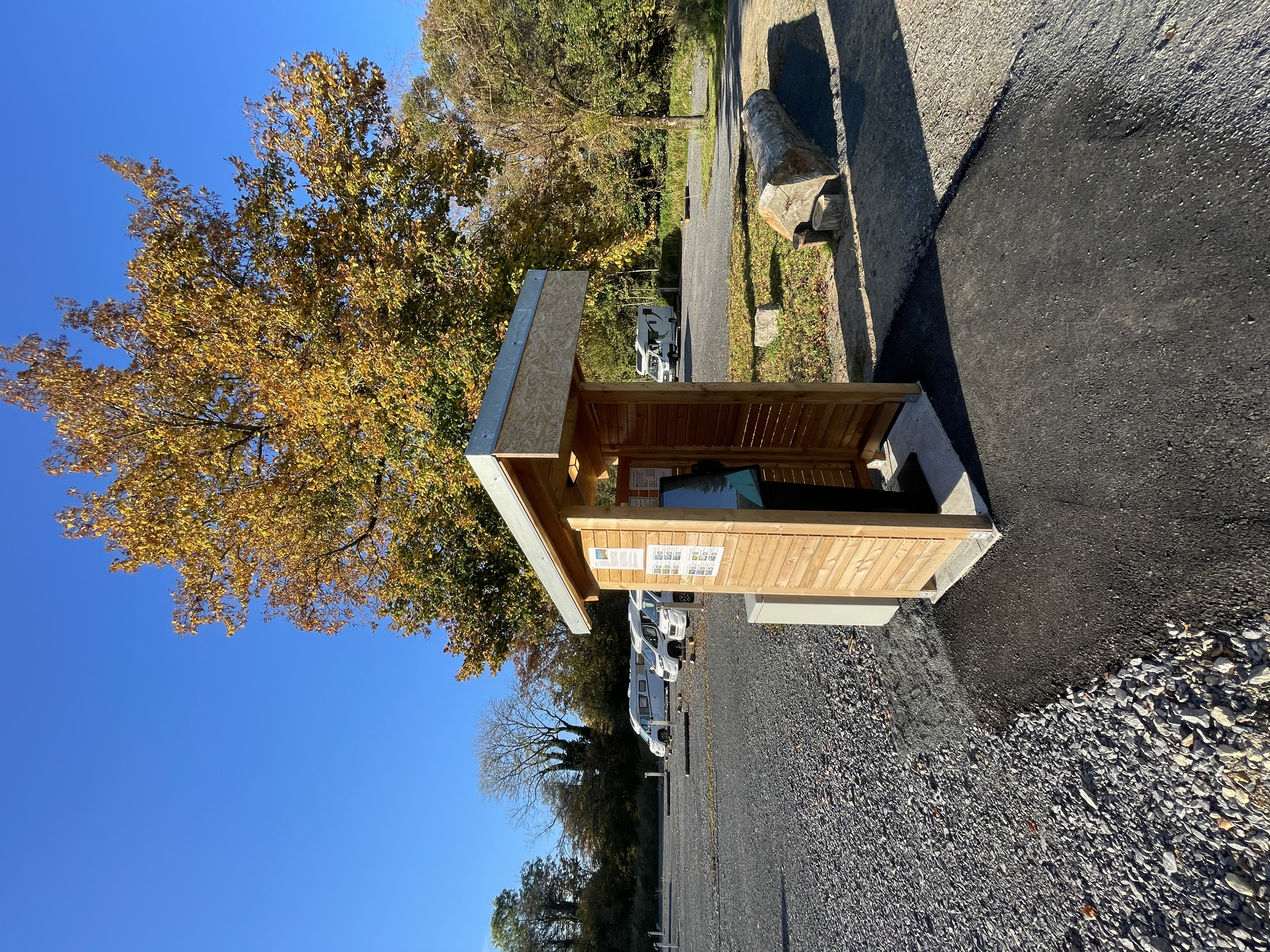 Reisemobilstellplatz: Buchungsterminal - Wohnmobilhafen Externsteine