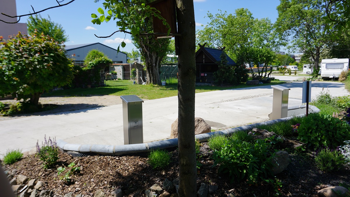 Wohnmobilstellplatz: Entsorgungsbereich  - Stellplatz Melinenburg