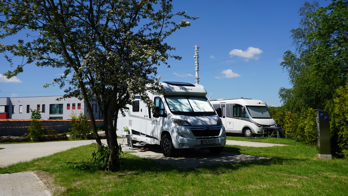 Wohnmobilstellplatz: Stellplätze - Stellplatz Melinenburg