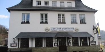 Reisemobilstellplatz - Wohnwagen erlaubt - Sauerland - Unsere Gasthof  - Camping Susewind