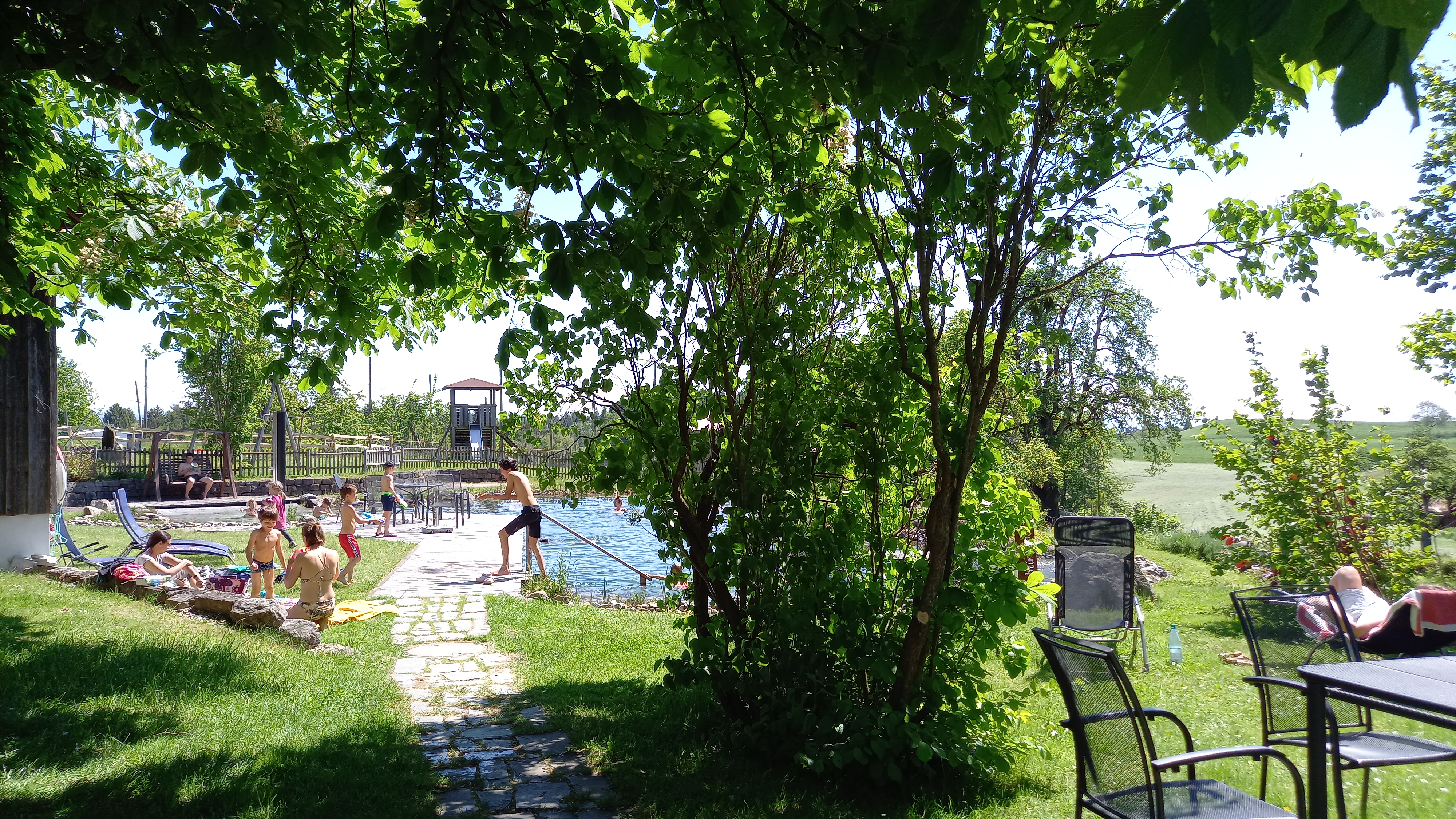 Wohnmobilstellplatz: Summertime - Ferienhof Metzler - area, infrastructure