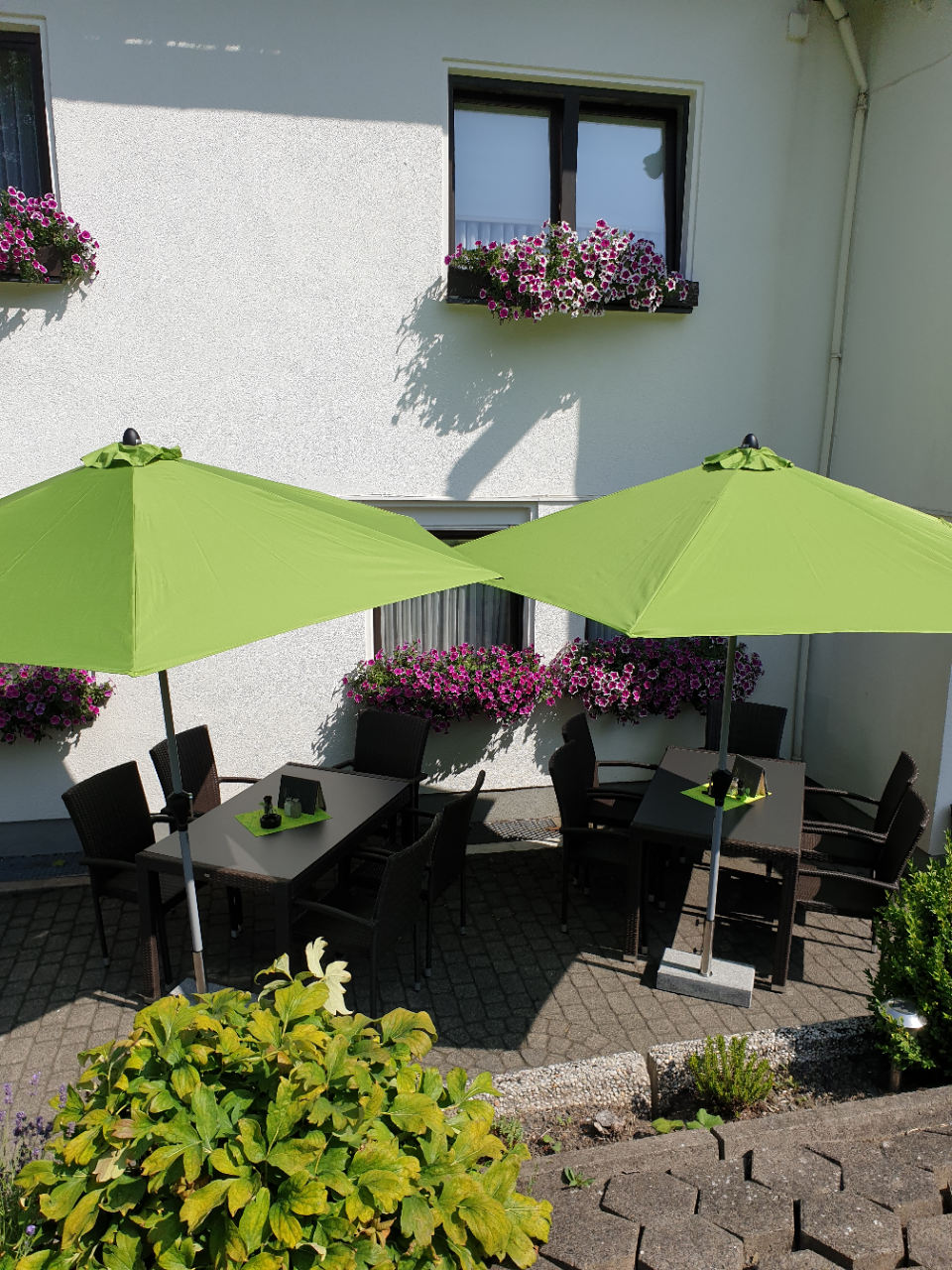 Wohnmobilstellplatz: Biergarten - Landgasthof Restaurant Laibach