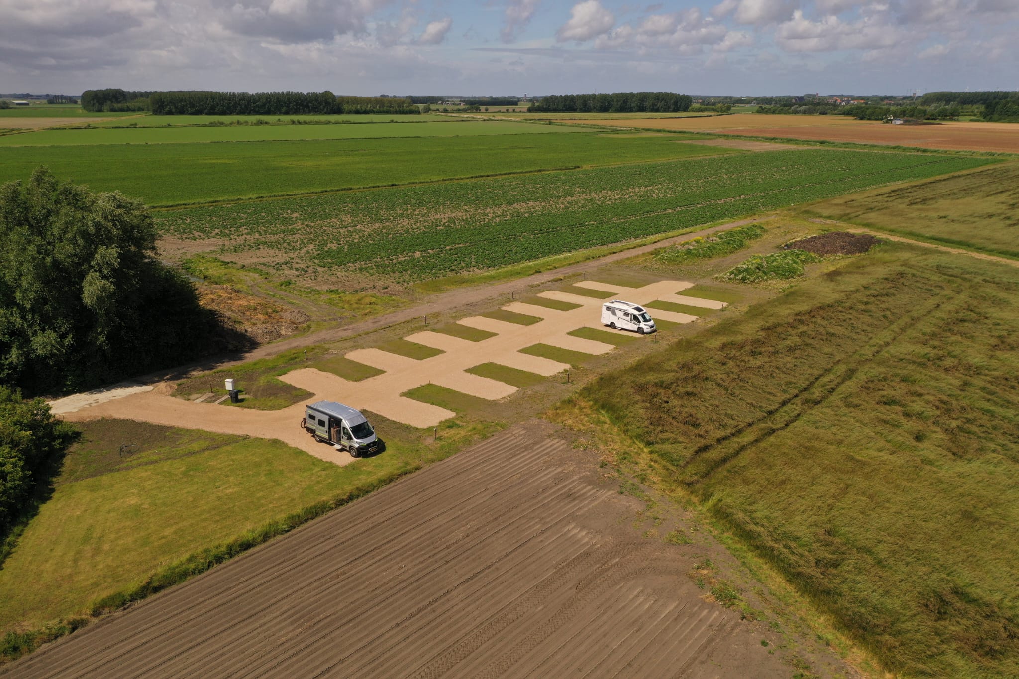 RV park - Brielle - Wohnmobilstellplatz De Torenstee