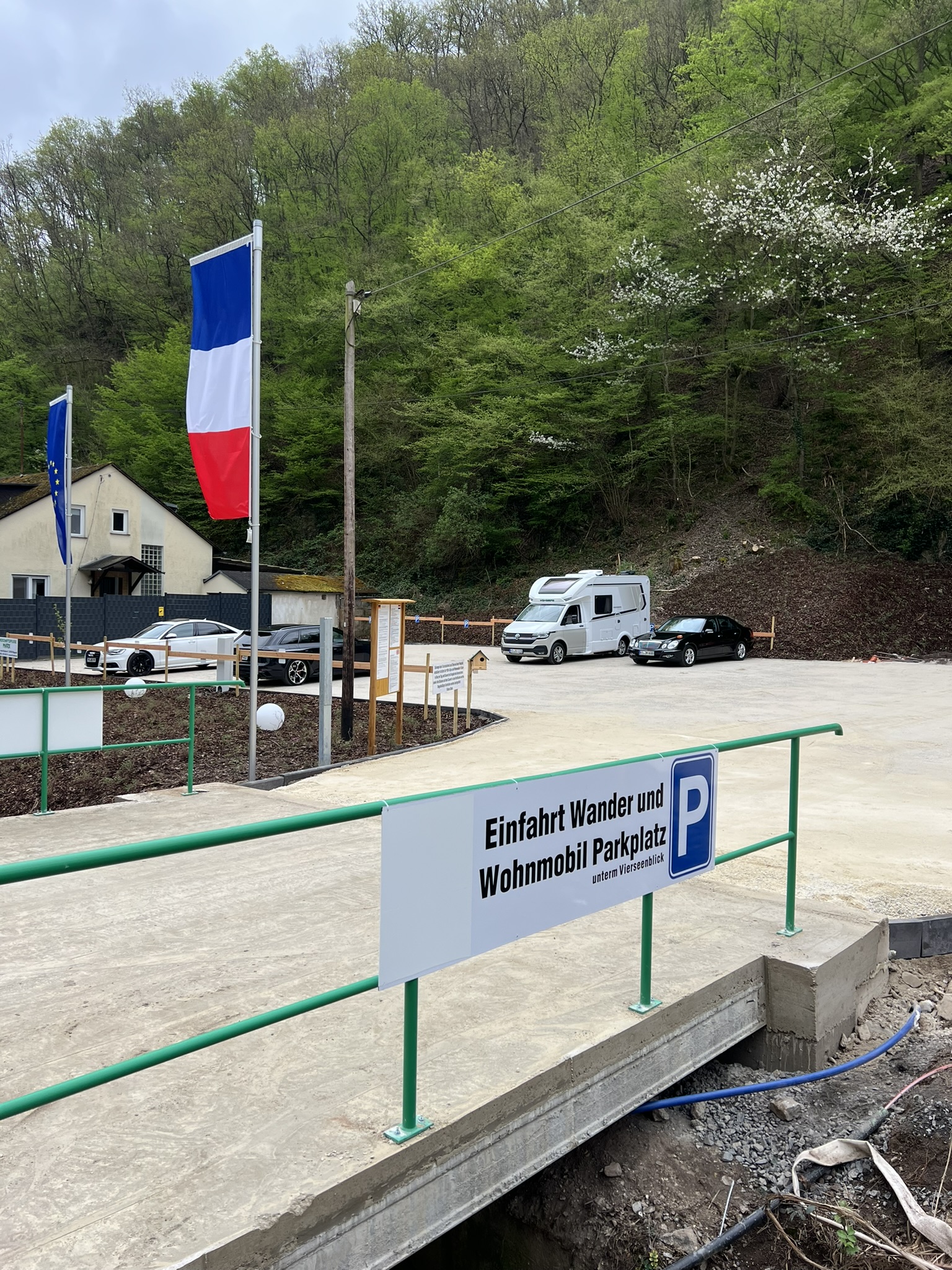 Wohnmobilstellplatz: Parkplatz unterm Vierseenblick Boppard