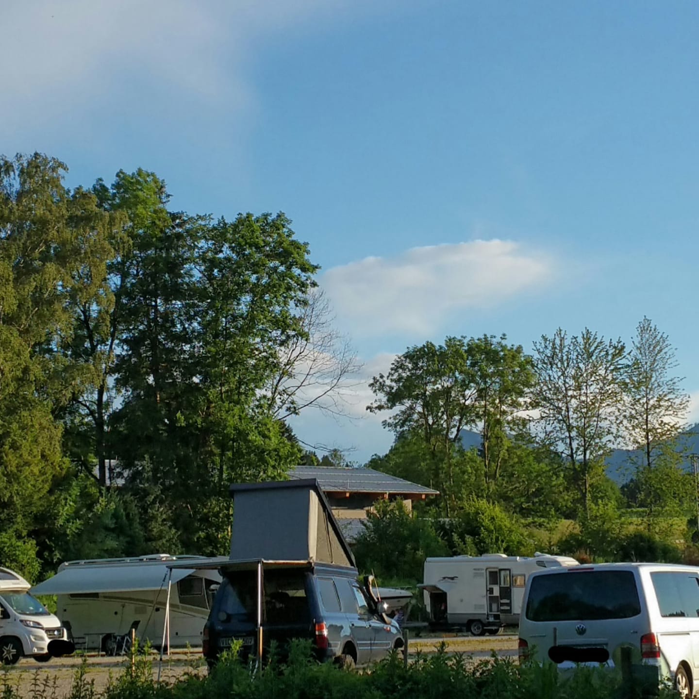 Reisemobilstellplatz: ebenes festes Kiesgelände! - Campingplatz Mariengrund - gebied
