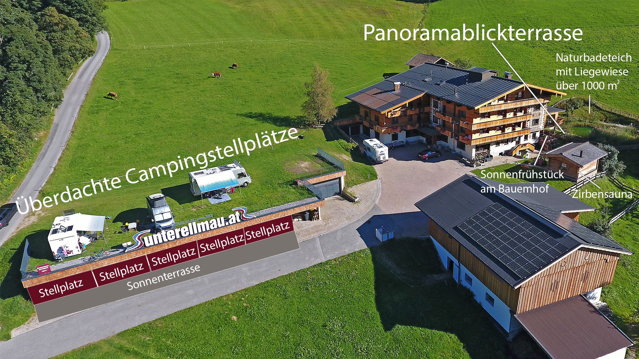 RV park - Entsorgung Toilettenkassette - Salzburg - Camping Hinterglemm Hotel Unerellmau