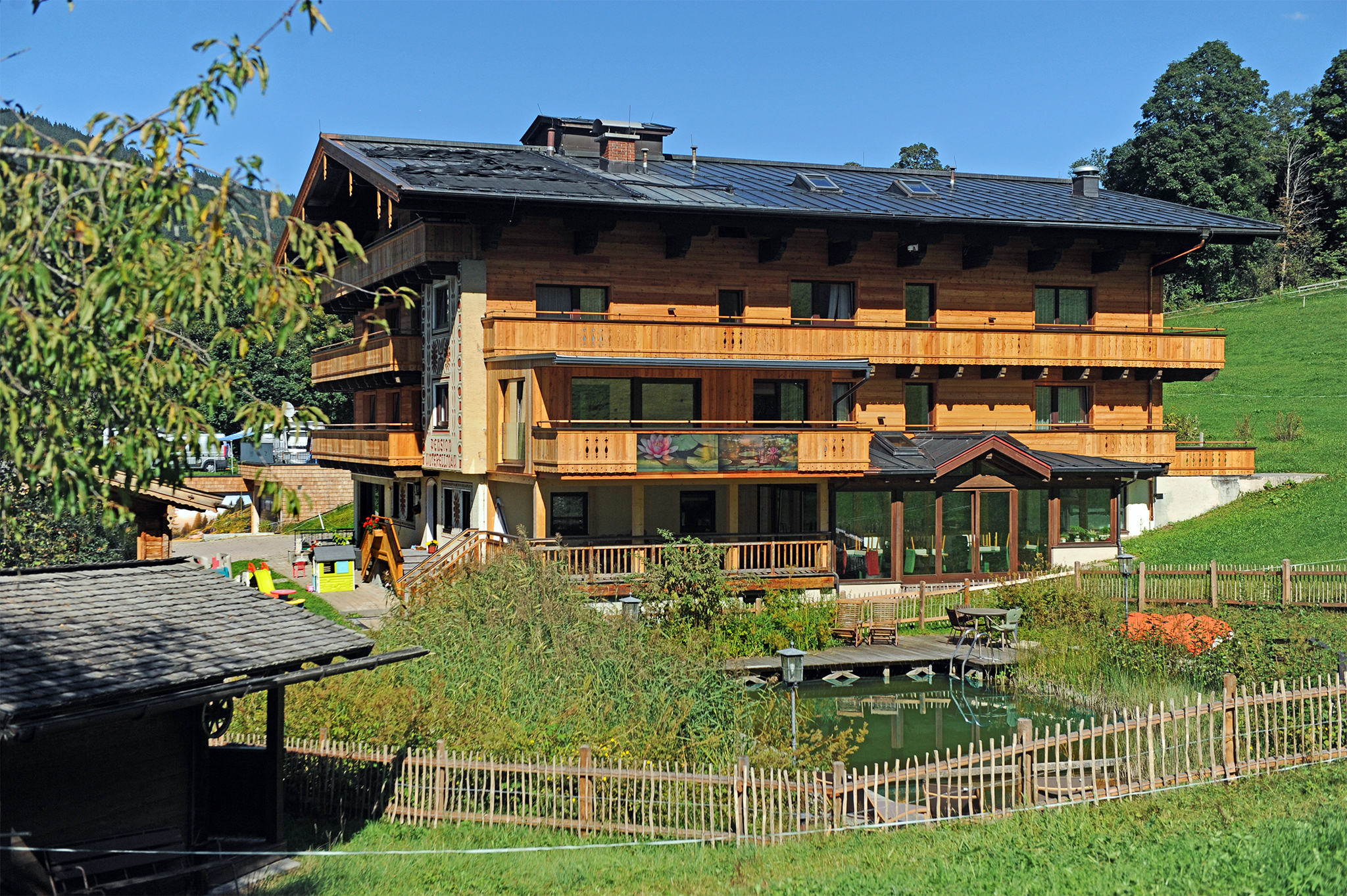 RV park - Entsorgung Toilettenkassette - Salzburg - Camping Hinterglemm Hotel Unerellmau