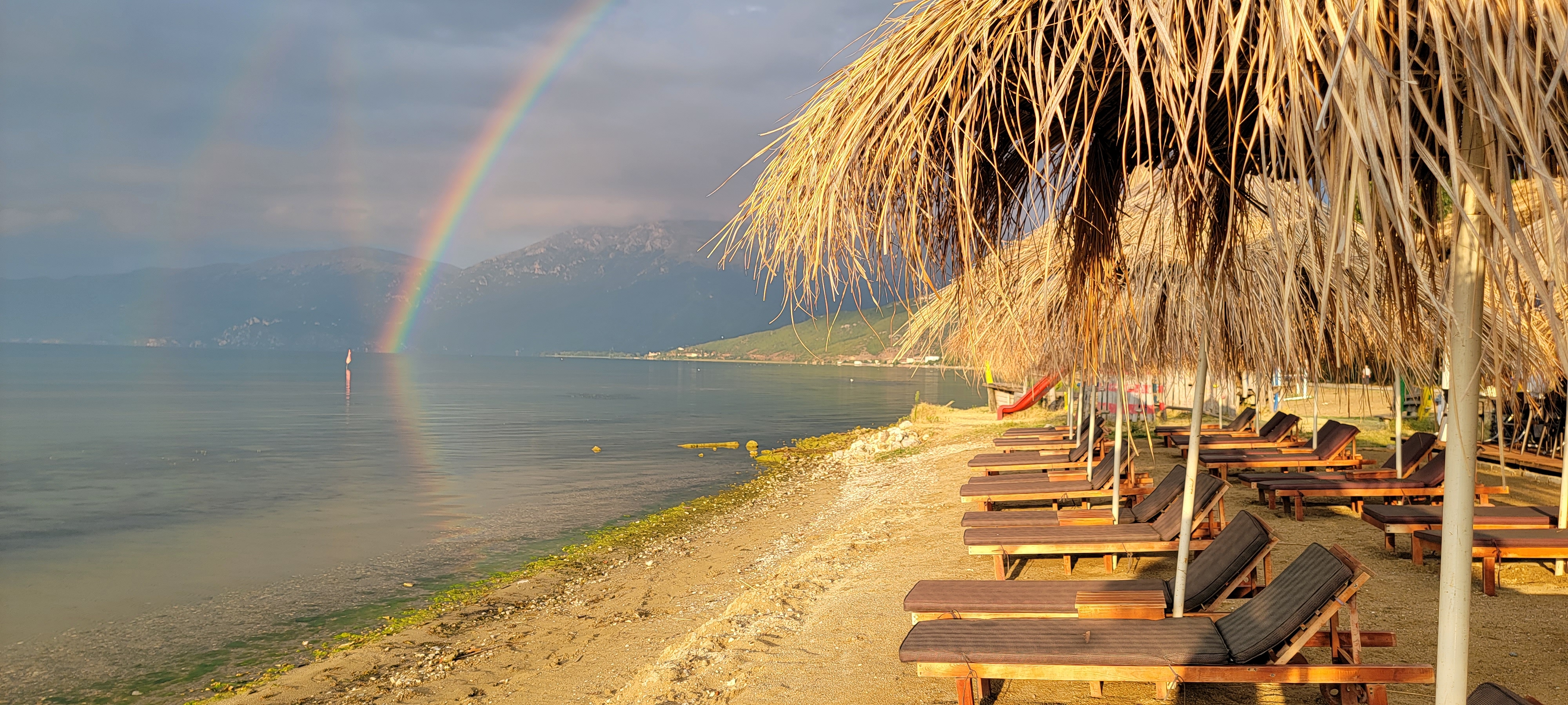 Wohnmobilstellplatz: Private Beach Harmony - Camping Harmony Pogradec