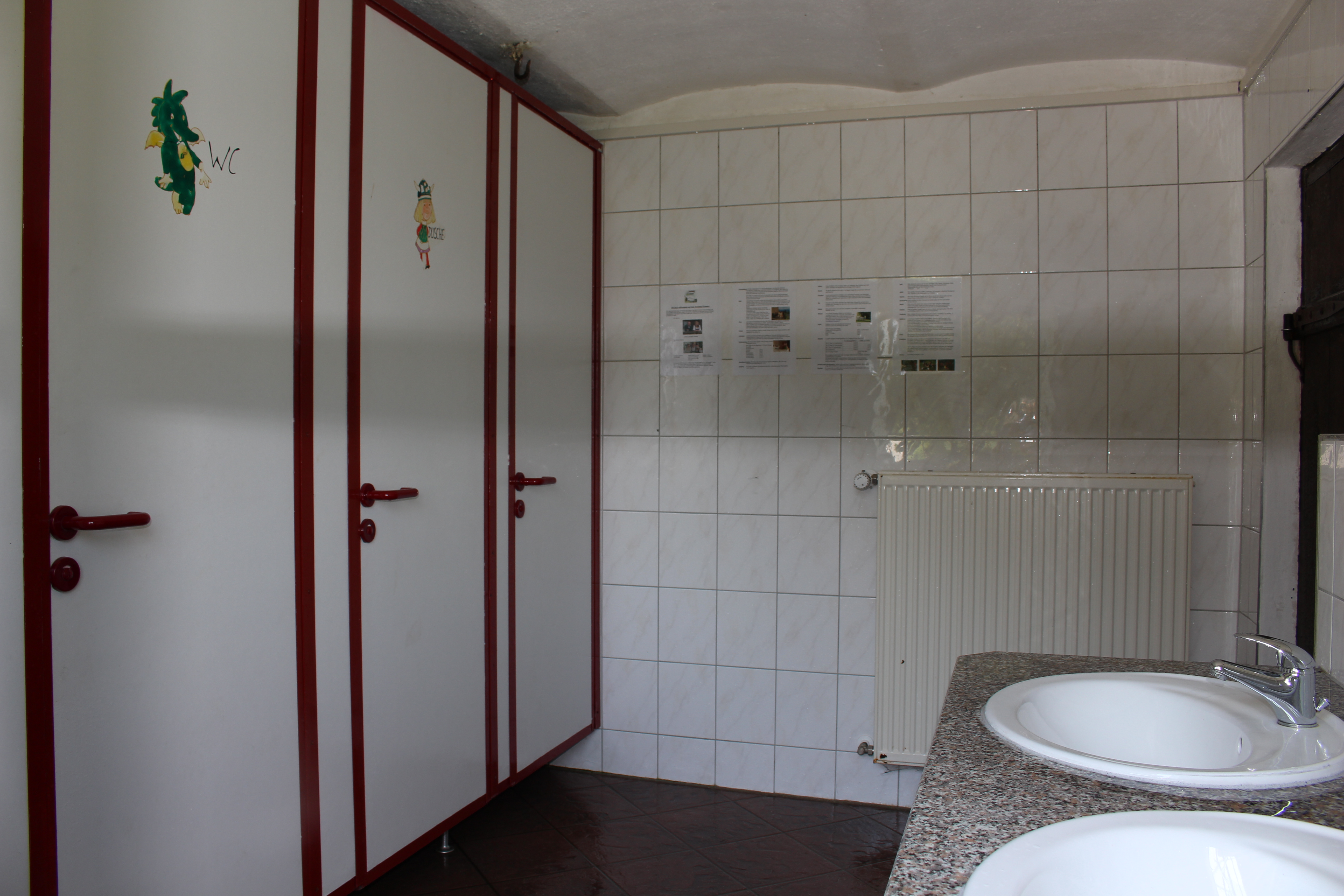 Reisemobilstellplatz - Ofterschwang - sanitäre Anlagen - Campinghof Sommer