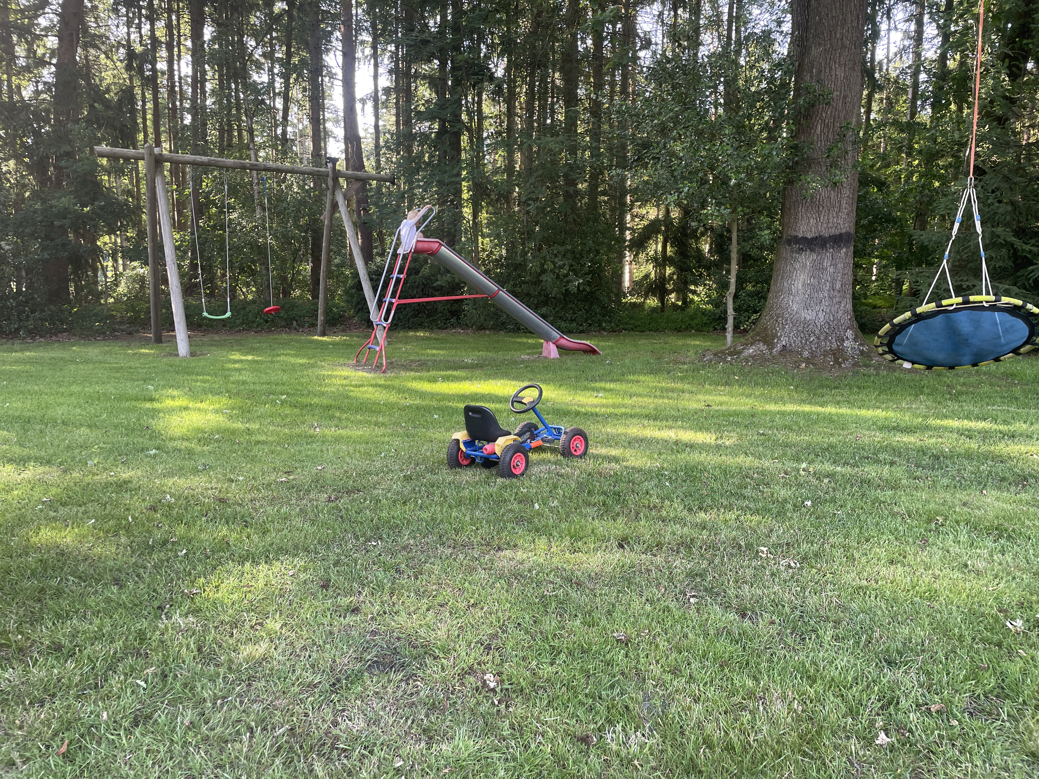 Wohnmobilstellplatz: Spielplatz - Stellplatz am Birkensee, Bauernhof, Lüneburger Heide, Schneverdingen, Soltau, Pietzmoor