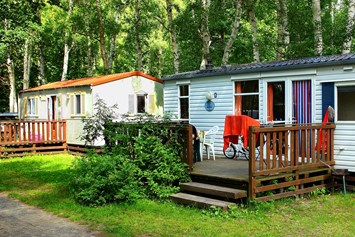 Wohnmobilstellplatz: Mobilheime für max. 4 Personen - Campingplatz "Boek"