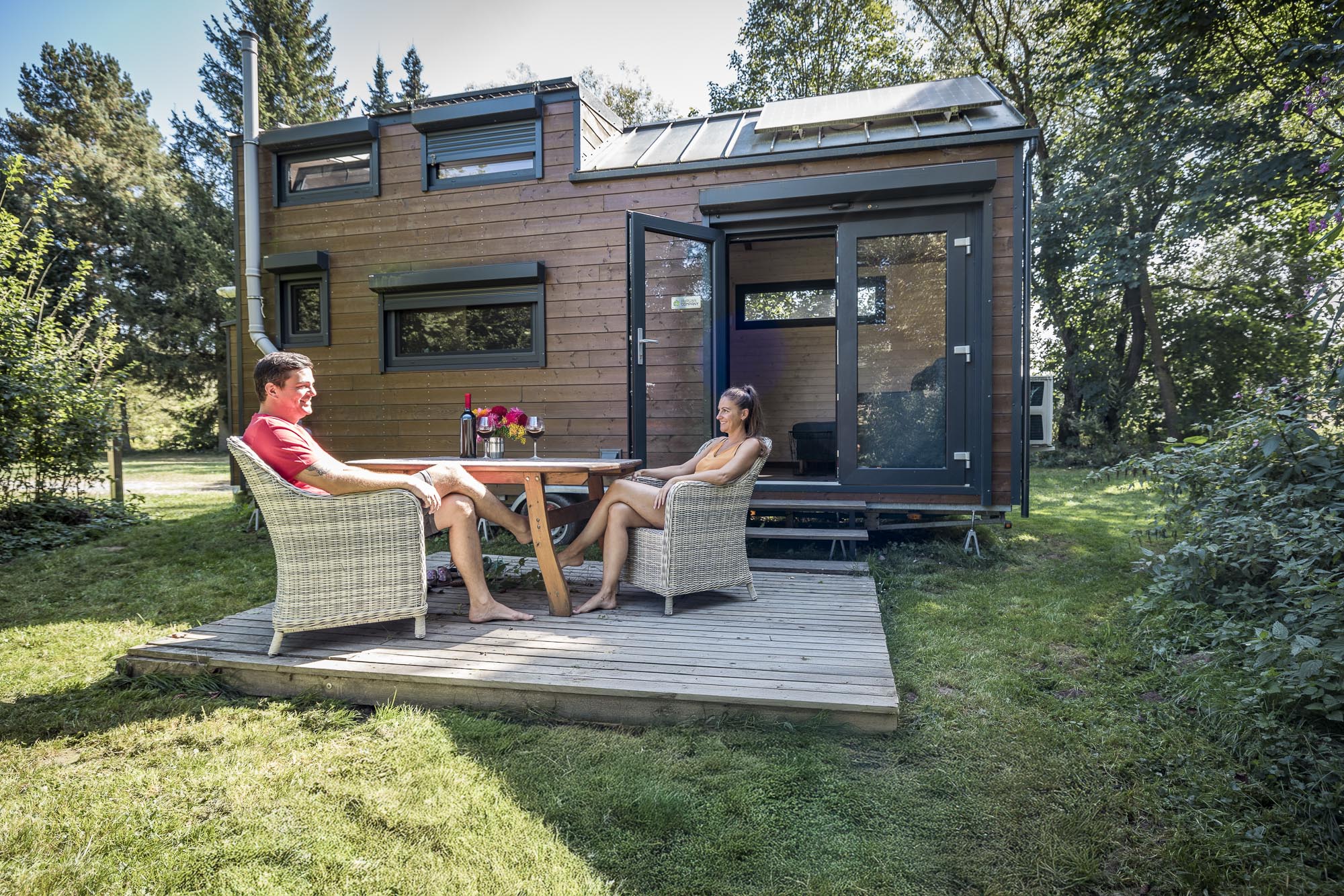 Wohnmobilstellplatz: TinyHouse  - Ferienhof & Campingplatz Schweinmühle 