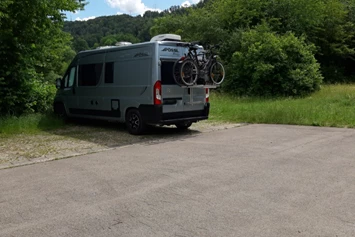 Wohnmobilstellplatz: Stellplatz - Wohnmobilstellplatz an der Schiffsanlegestelle