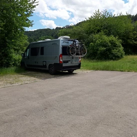 Wohnmobilstellplatz: Stellplatz - Wohnmobilstellplatz an der Schiffsanlegestelle