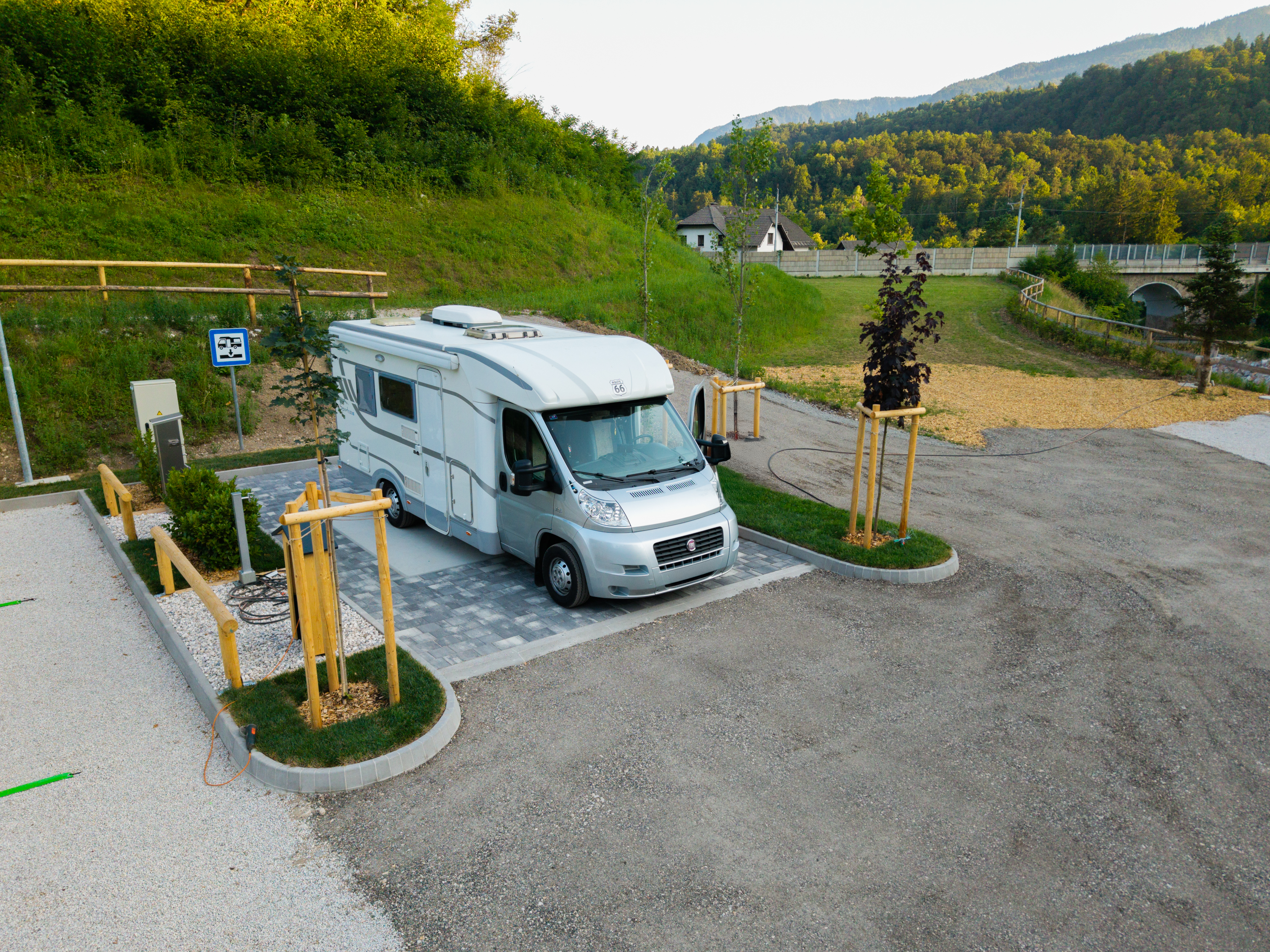 Wohnmobilstellplatz: Camper Park Barbana Lipizzaner - Stellplätze - infrastructure