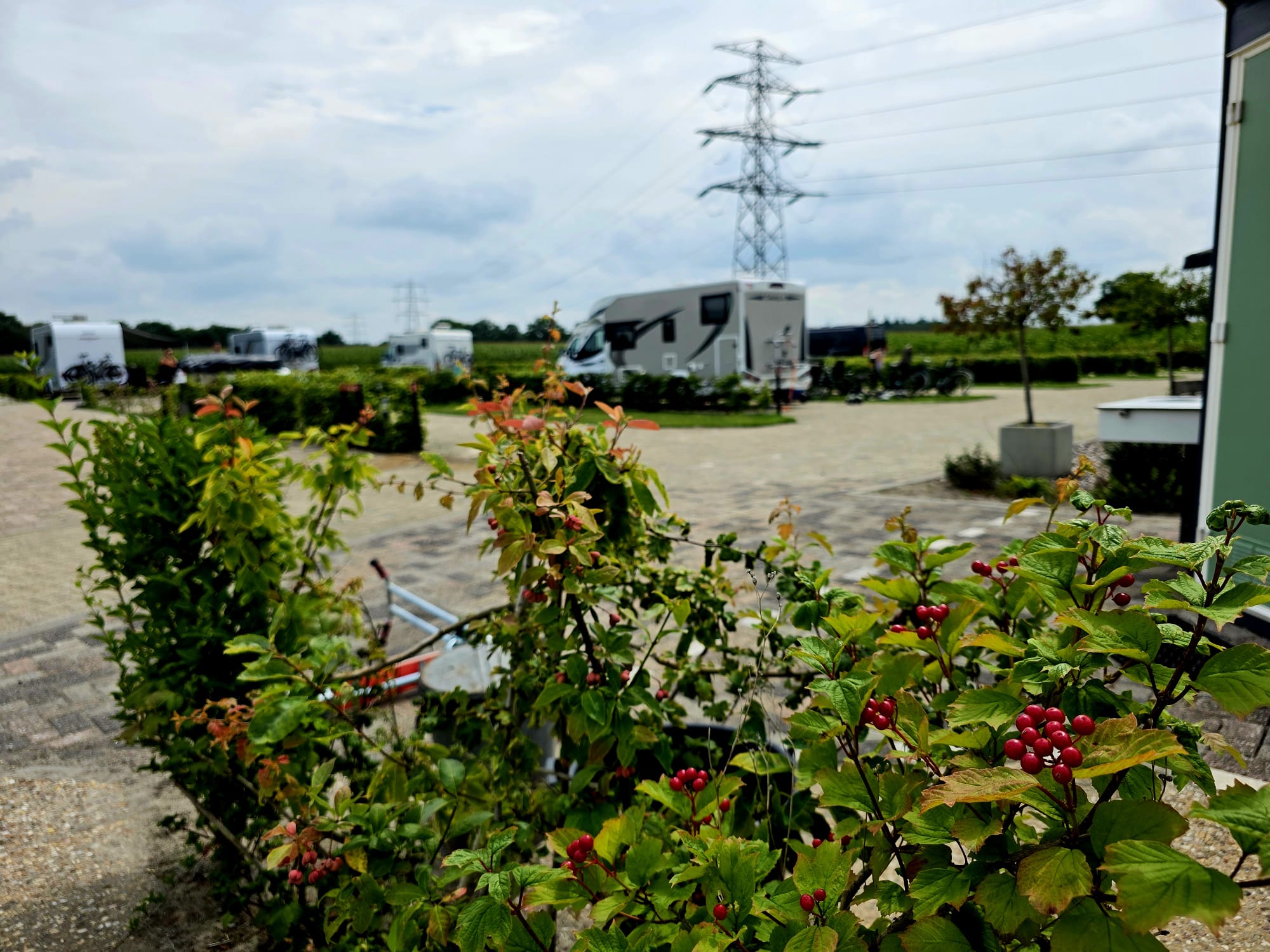 Wohnmobilstellplatz: Camperplaats den Heijkant - Den Heijkant B&B – Wohnmobilstellplatz – Mittagscafé