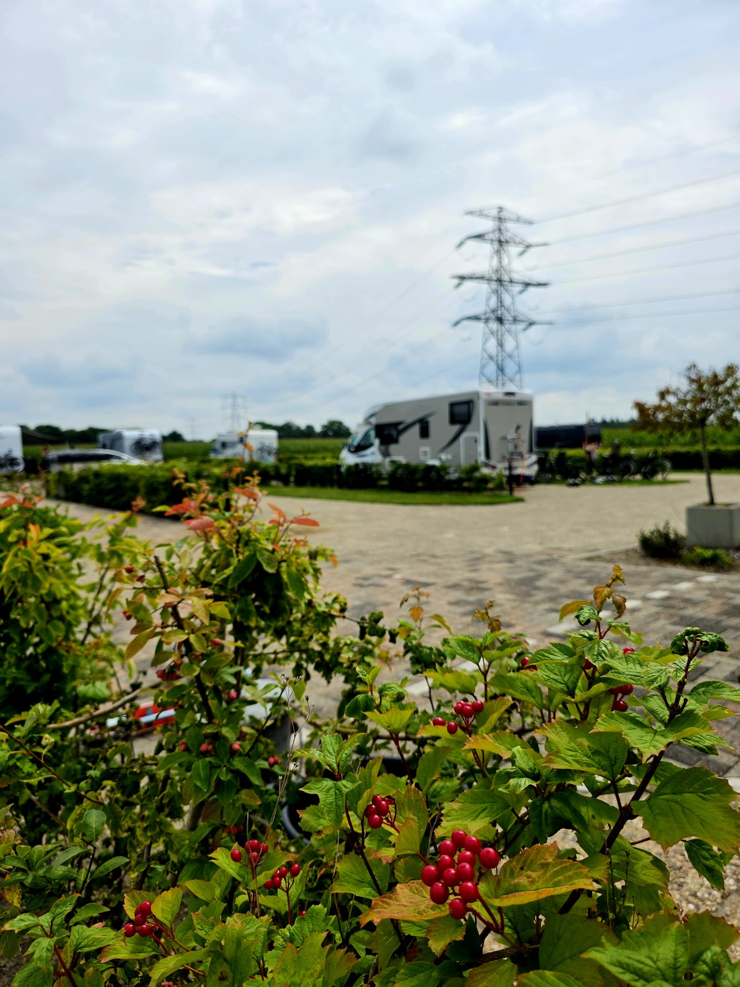 Wohnmobilstellplatz: Camperplaats den Heijkant - Den Heijkant B&B – Wohnmobilstellplatz – Mittagscafé