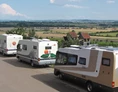 Wohnmobilstellplatz: Stellplatz mit Blick bis zur Schwäbischen Alb - Stellplatz Panoramaweingut Baumgärtner