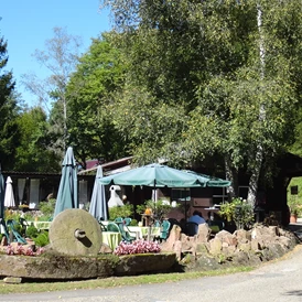 Wohnmobilstellplatz: Biergarten - Odenwald-Camping-Park