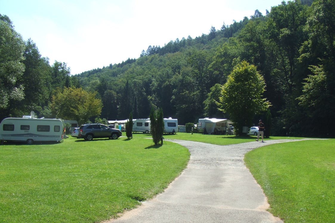 Wohnmobilstellplatz: Premium-Stellplätze - Odenwald-Camping-Park
